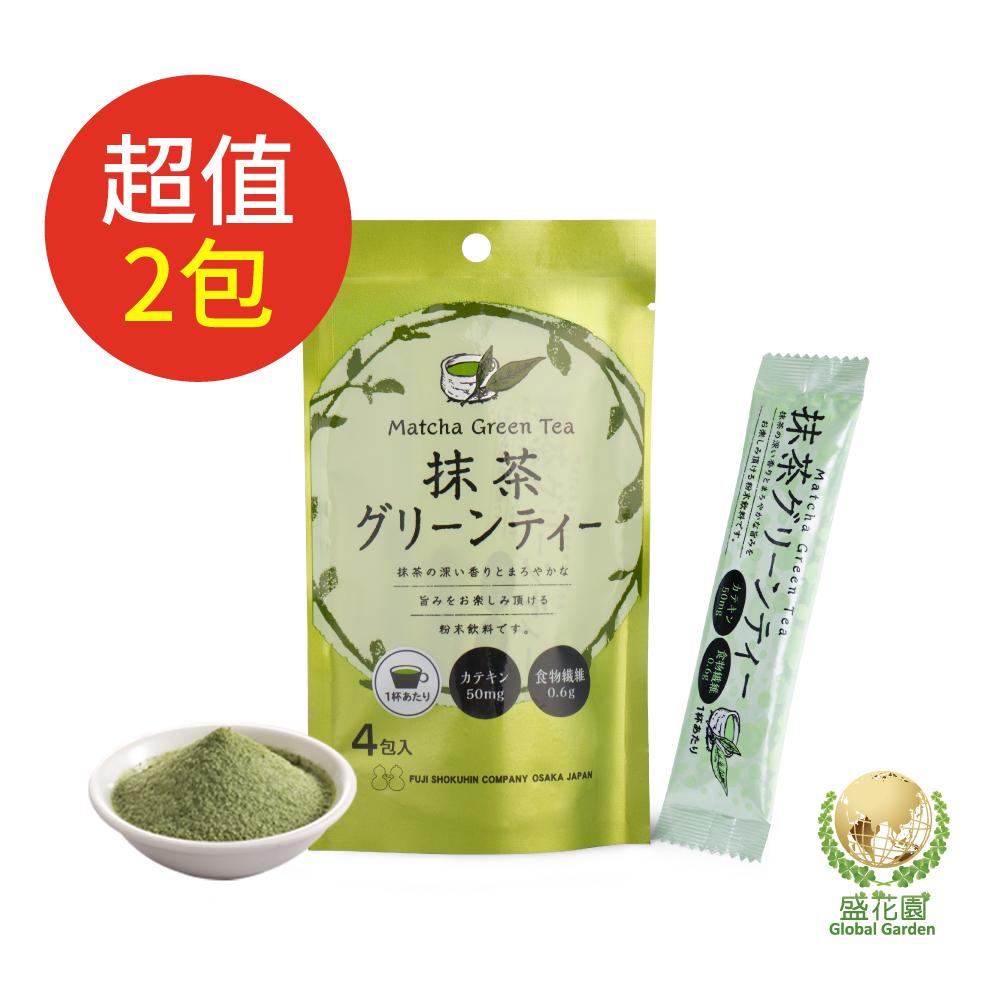 【盛花園】日本不二食品-抹茶粉(2袋/組)