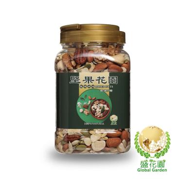 【盛花園】堅果花園九寶重量罐(2罐/組,730g/罐)