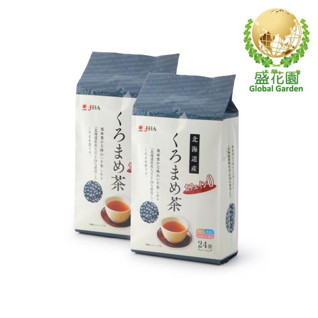 【盛花園】日本北海道產100%黑大豆茶包(24入/袋，2袋/組)