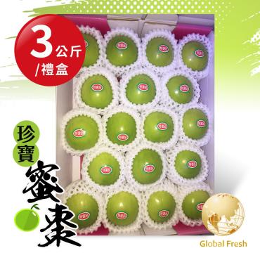【盛花園蔬果】高雄大社珍寶蜜棗禮盒3kg x1盒（季節限定_現採直送）