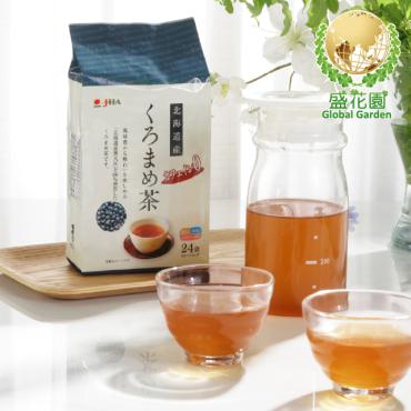【盛花園】日本北海道產100%黑大豆茶包(24入/袋，2袋/組)
