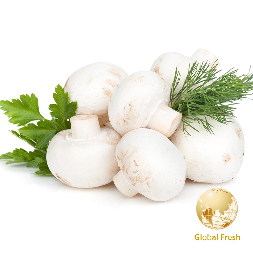 【盛花園蔬果】彰化特級洋菇200g x1盒(溫控環控栽培)
