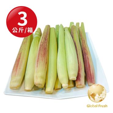 【盛花園蔬果】台南佳里帶殼玉米筍3kg x1箱(非基因改造)