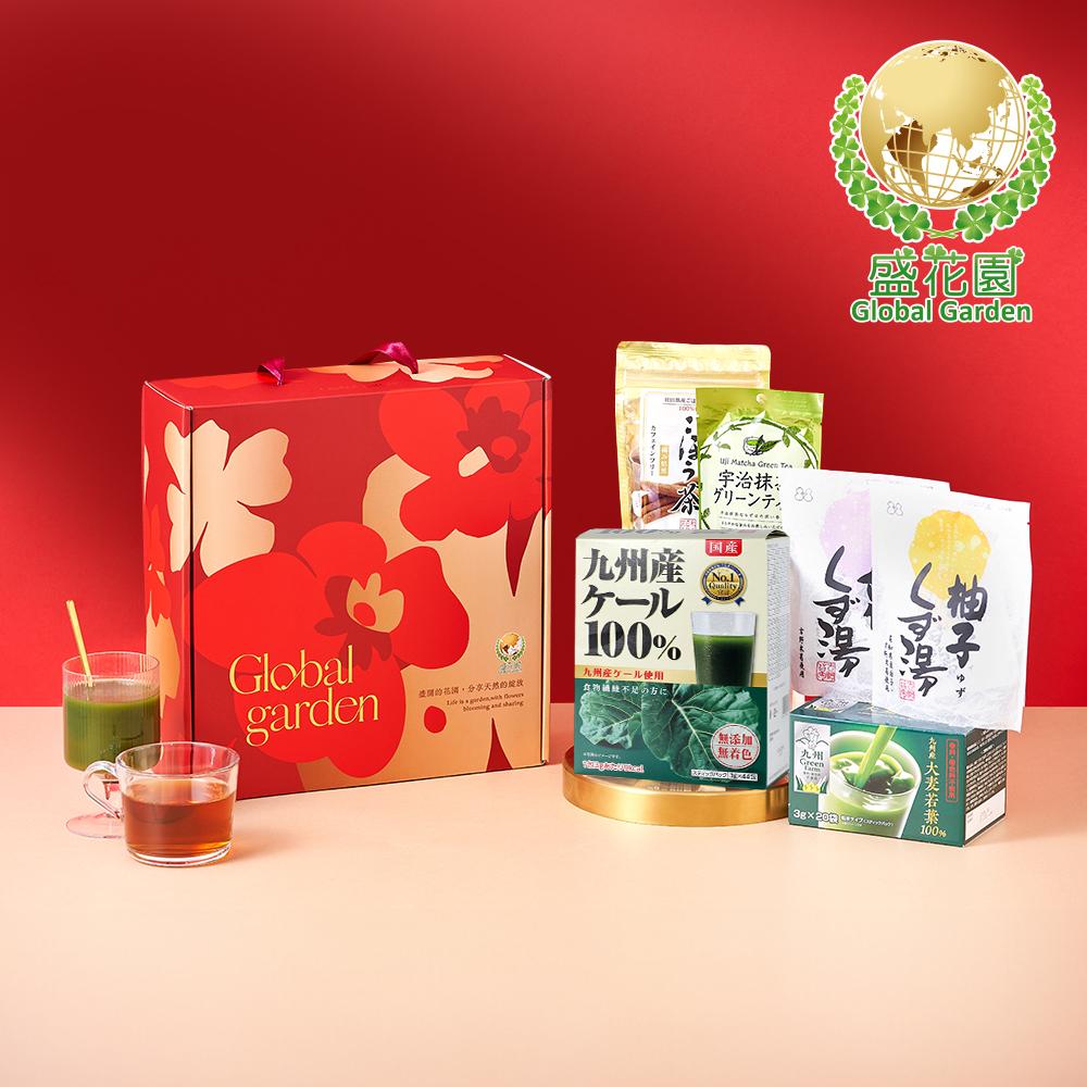 【盛花園】日本青汁養生飲禮盒(大)