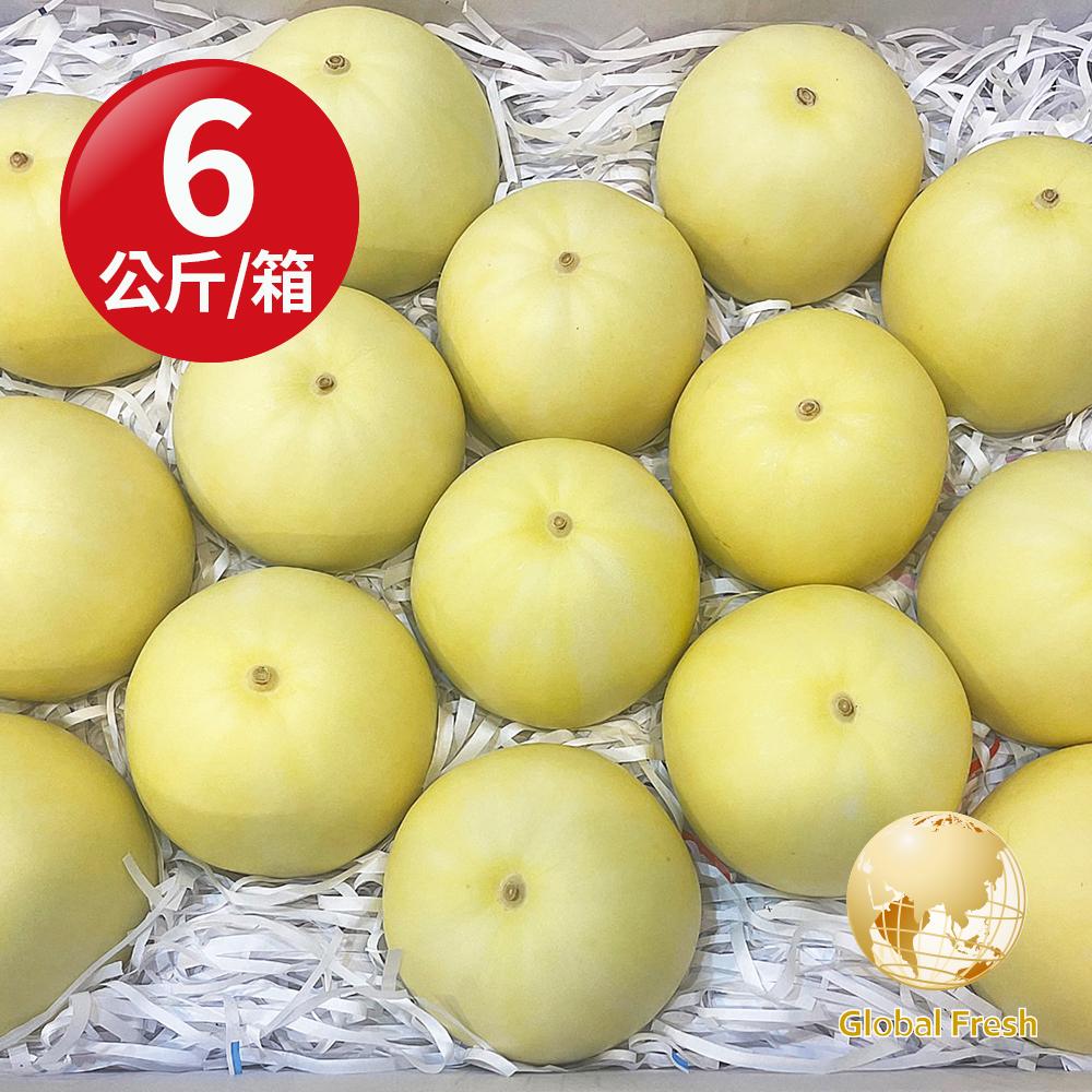 【盛花園蔬果】嘉義頂級溫室美濃瓜6kgX1箱（約14~16粒/箱）