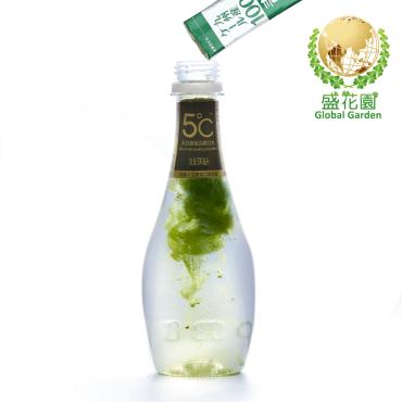 【盛花園】日本羽衣甘藍菜青汁(買44入/盒,海昌5℃無氣泡蘇打水330ml X3瓶)