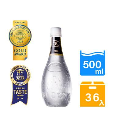【海昌5℃ 】 天然無氣泡蘇打水500ML x12入/箱x3箱