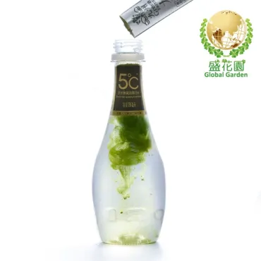 【盛花園】日本大麥若葉青汁(買50入/盒,海昌5℃無氣泡蘇打水330ml X3瓶)