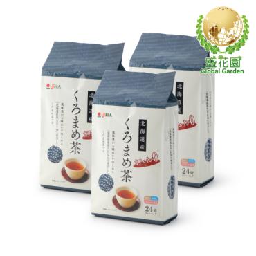 【盛花園】日本北海道產100%黑大豆茶包(24入/袋，3袋/組)