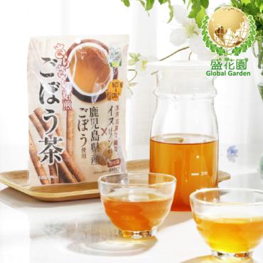【盛花園】日本九州產烘焙牛蒡茶粉(15入/袋，3袋/組)