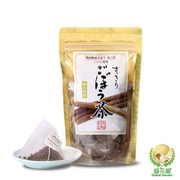 【盛花園】日本秋田白神食品-牛蒡茶(15茶包/袋,3袋/組)