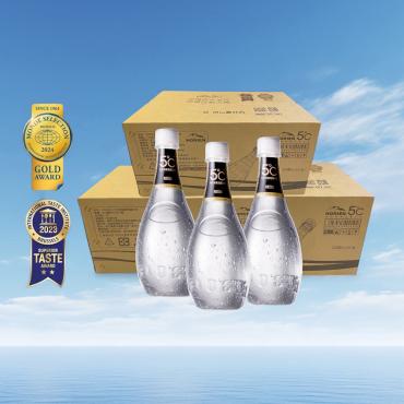 【海昌5℃ 】 天然無氣泡蘇打水330ML x24入/箱 x3箱